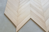 Echantillon -Parquet Chêne massif point de Hongrie huilé naturel largeur 9cm, épaisseur 1,6 cm, longueur 75 cm rares noeuds (max 5mm) et sans aubiers 100% FSC